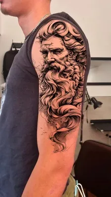 Poseidon dövmesi · Dövme fiyatı neye göre belirlenir?