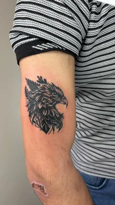 Kartal dövmesi · kol · Dövme Ankaram